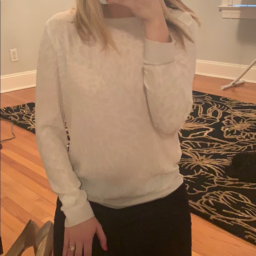 Loft animal print top